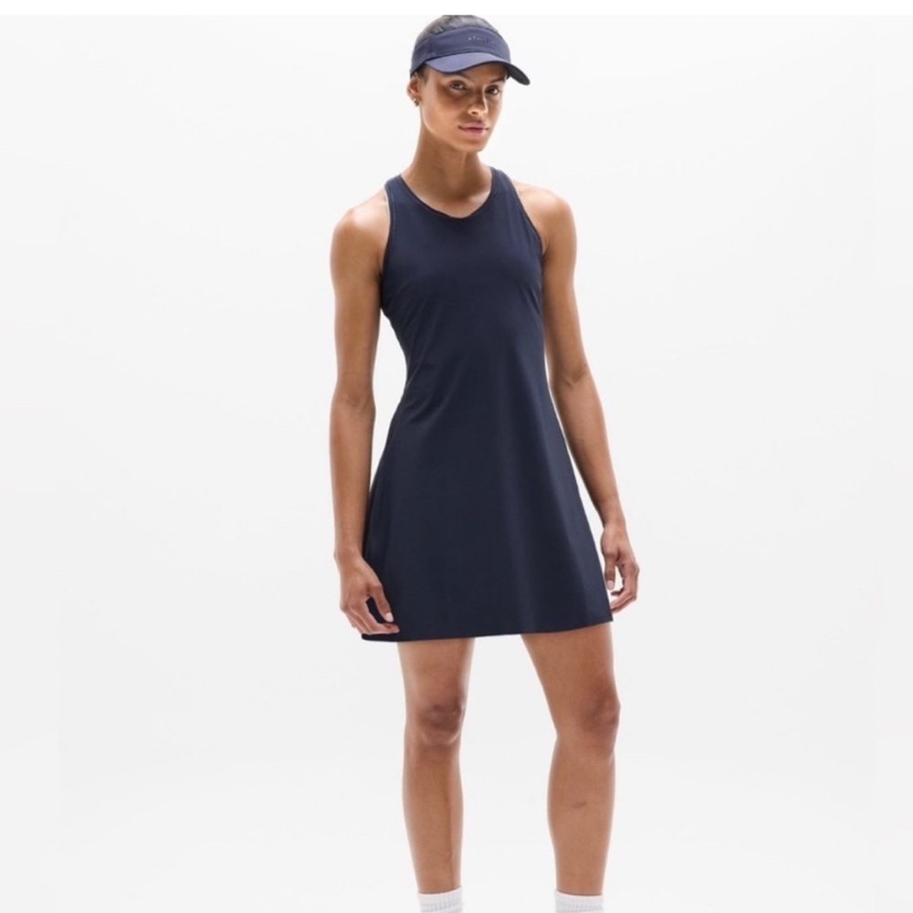 Athleta Navy Blue Mini Dress